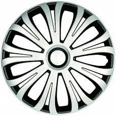 Ковпаки для коліс ARGO Avera Silver&Black (комплект 4 шт) R13