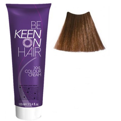 Крем фарба Mittelblond Gold - 7.3 Середньо-русявий золотистий блондин Keen Color Cream XXL 100 мл