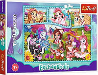 Пазлы Trefl Удивительный мир Енчантималс. Mattel Enchantimals, 200 элементов (13261)