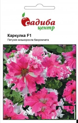 Семена петунии низкорослой Каркулка F1, 10 шт, "Садиба Центр", Украина - фото 1 - id-p474674099