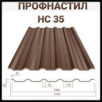 Профнастил • ПК-35 • мат RAL 8017 / 0,45 мм / Арсенал-Центр, фото 2