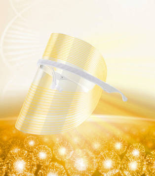 Косметологічна LED маска для домашнього використання, 7 кольорів