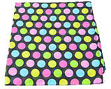 Бандана класична з бавовни Roundel з принтом різнокольоровий горошок унісекс 55*55 см, фото 2