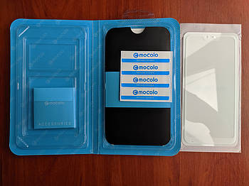 Скло Mocolo Full Glue для Xiaomi Mi A2 Lite / Redmi 6 Pro з рамкою Білий 1793P