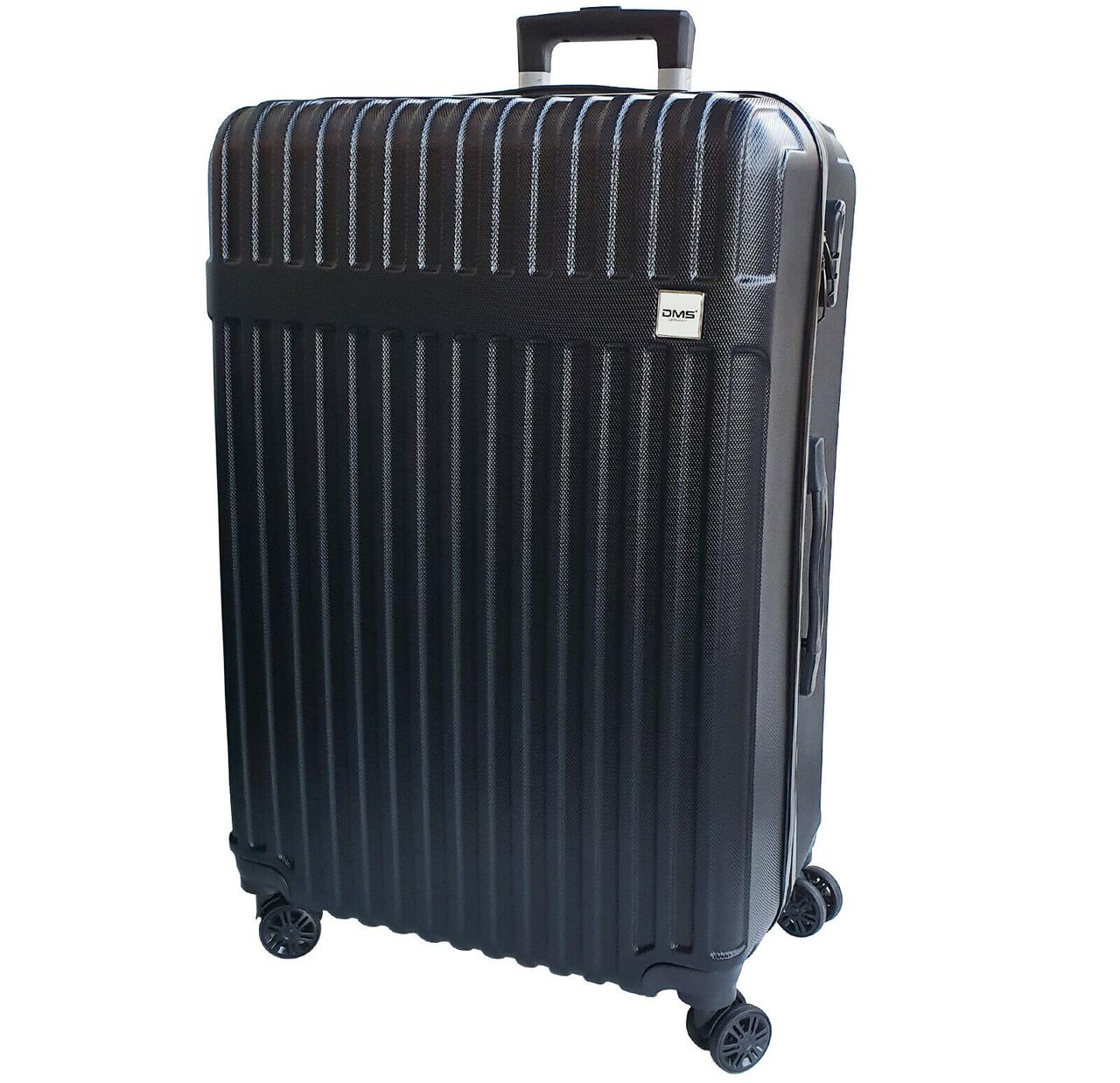 Валізи дорожні DMS з візком, розмір XL: 124L, 77 x 52 x 32 см чорний Black, фото 1