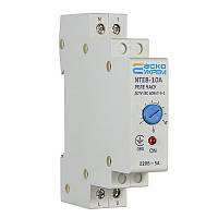 Реле часу АСКО-УКРЕМ NTE8-10A (STE8-10A) затримка вимкнення 1-10 секунд (A0090050001)