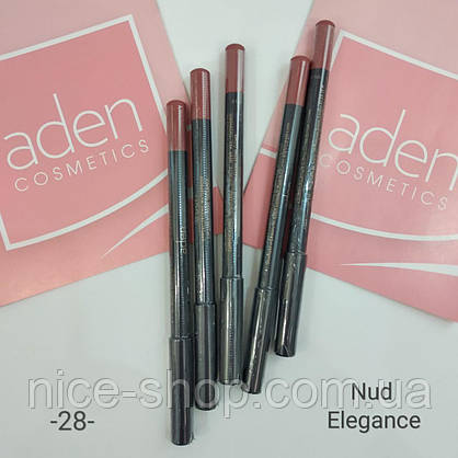 Карандаш для губ Nud Elegance Lipliner Aden №28 new, фото 4