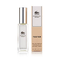 Чоловічий міні парфуми тестер Lacoste Essential Sport - 40 мл (52)