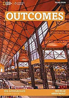 Outcomes (2nd Edition) Pre-Intermediate Student's Book + Class DVD (Хью Деллар) / National Geographic: Учебник