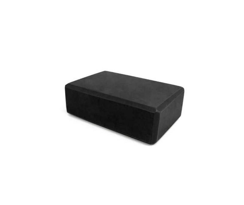 Блок для занять йогою Metr+ 23х15,5х7,5 см, чорний