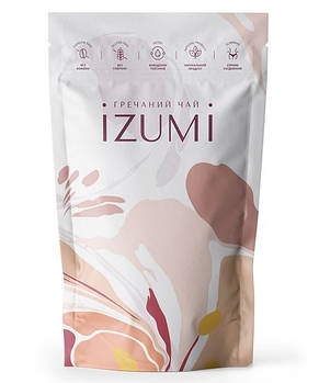 Чай зелений китайський Гречаний IZUMI гранульований, 100 г