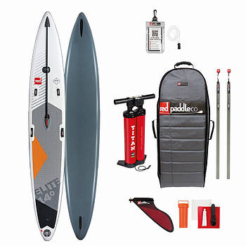 Сапборд Red Paddle Co Elite 14' x 27" — надувна дошка для САП серфінгу, sup board