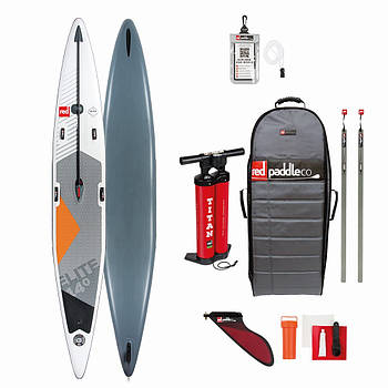 Сапборд Red Paddle Co Elite 14' x 25" — надувна дошка для САП серфінгу, sup board