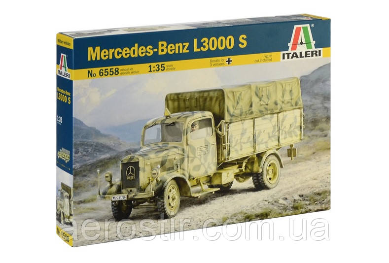 Mercedes Benz L3000 S 1/35 Italeri 6558, фото 1