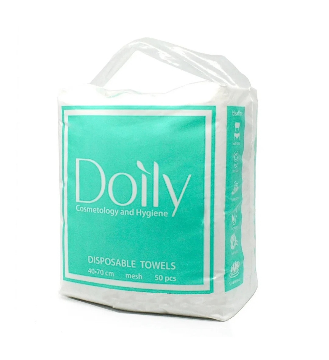 Рушники одноразові COMPACT Doily Нарізні Сітка 40*70см (50 шт)
