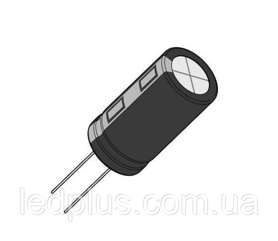 1 мкФ 50 В 105С конденсатор електролітичний, фото 1