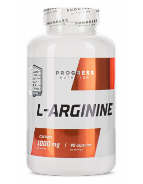 Аргінін Progress Nutrition L-Arginine (90 капсул.), фото 1