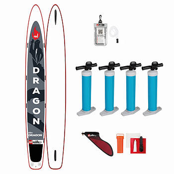Сапборд Red Paddle Co Dragon 22' x 34" (2019) — надувна дошка для САП серфінгу, sup board