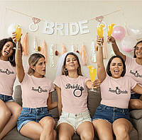 Футболки для девичников Bride \ Bride team