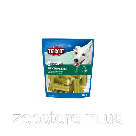 Ласощі для собак Trixie Denta Fun Dentros Mini 140 г (авокадо)