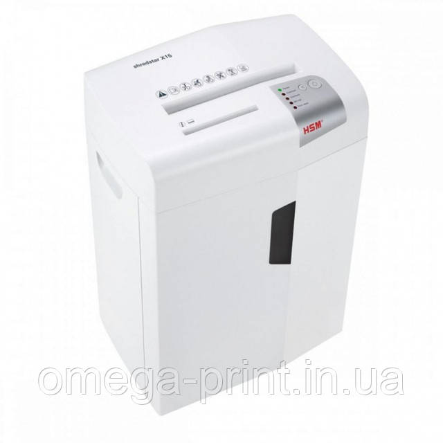 Знищувач документів HSM shredstar X15 (4x37) у Омега-Принт фото Знищувач документів HSM shredstar X15 (4x37) у Омега-Принт картинка