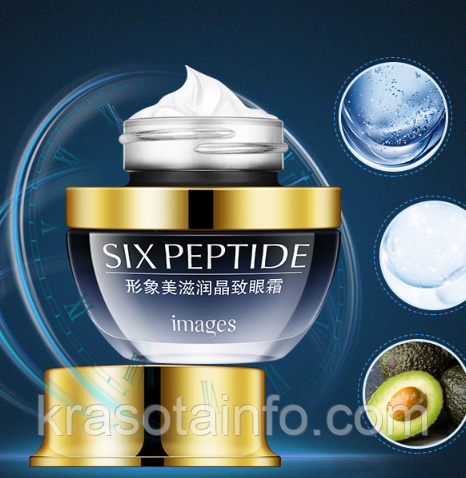 Крем під очі шість пептидів з екстрактом авокадо SIX PEPTIDE EYE CREAM Images, 25 g