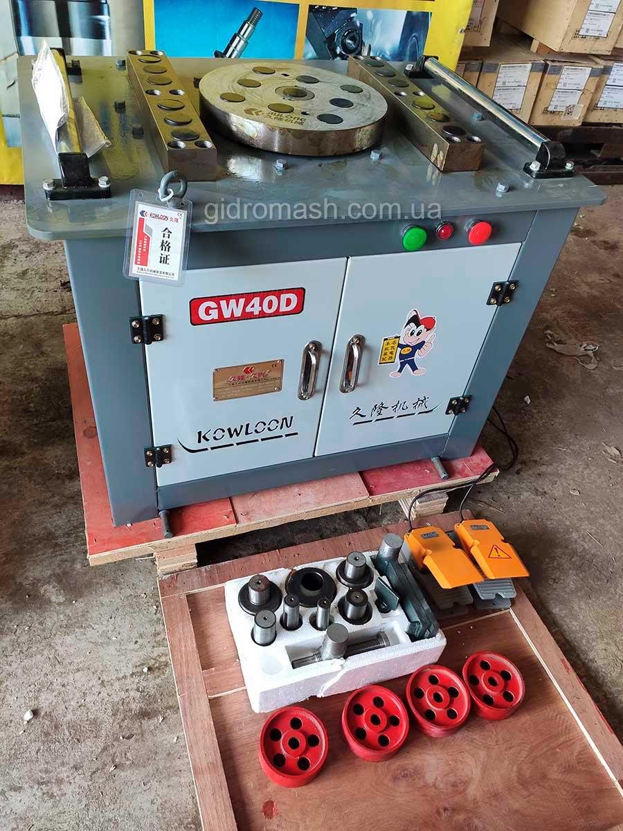 Верстат для згинання арматури GW-40D KOWLOON. Арматурогин, фото 1