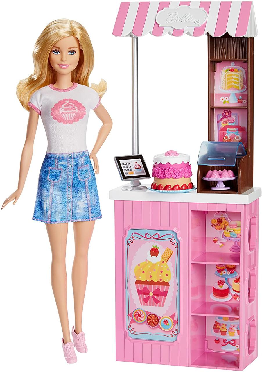 Лялька Барбі магазин пекарня Barbie Careers Bakery Shop DMC35