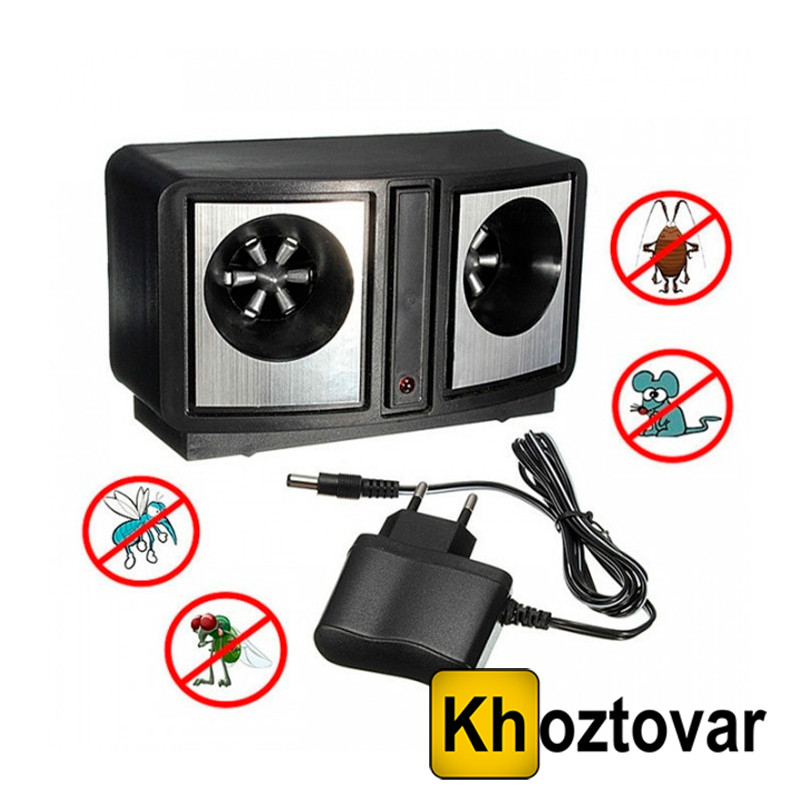 Ультразвуковий відлякувач гризунів Dual Sonic Pestrepeller, фото 1