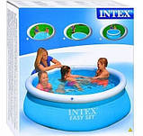 Басейн надувний Intex 28101 Intex Easy Set Pool 183х51 см, блакитний, фото 3