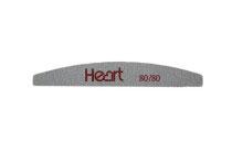 Пилка для нігтів HEART Half 80/80