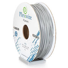 Пластик в котушці PETG 1,2 кг/400 м, Plexiwire, Сірий