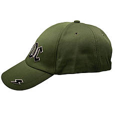 Бейсболка ACDC Logo оливкова, фото 3