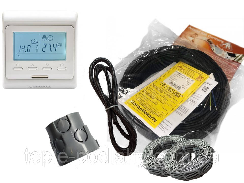 Кабель Arnold Rak 6115-20 EC | 150 м | 3000 вт | 15,0 - 23,1 м. кв | + програмований регулятор (KIT 19030)