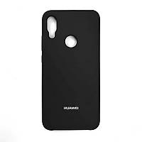 Silicone Case Premium на Huawei P Smart 2019 Black