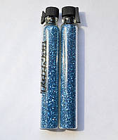 Блискітки для дизайну нігтів №1 (ясно-сині)