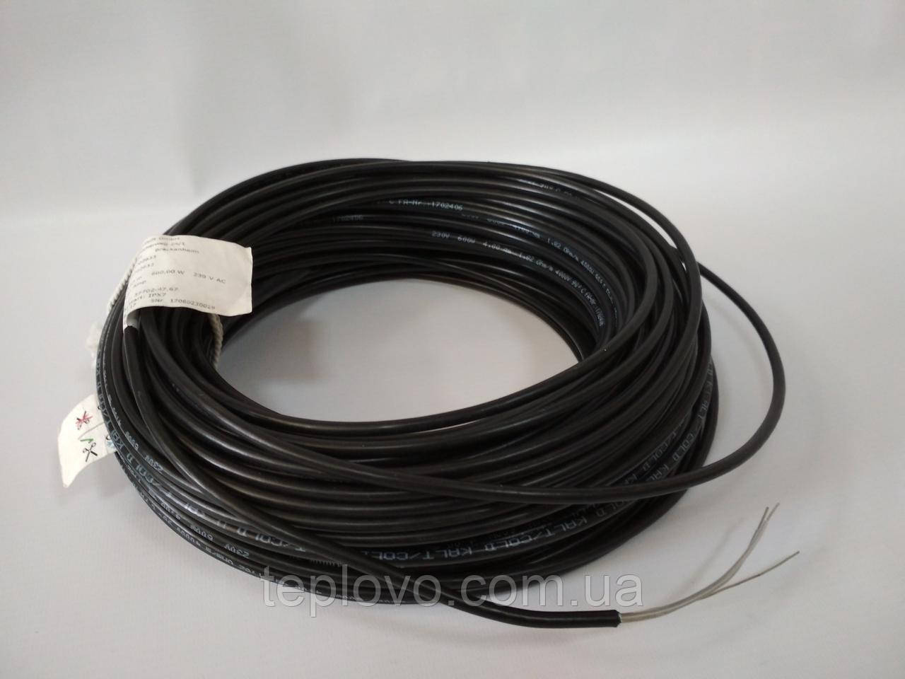 Двожильний нагрівальний кабель Hemstedt BR-IM 17, 600 Вт (2.6 - 4.3 м2), тепла підлога