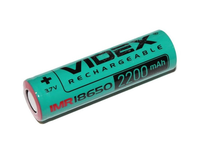 Акумулятор високотоковий 18650 Videx 20A 2200mAh