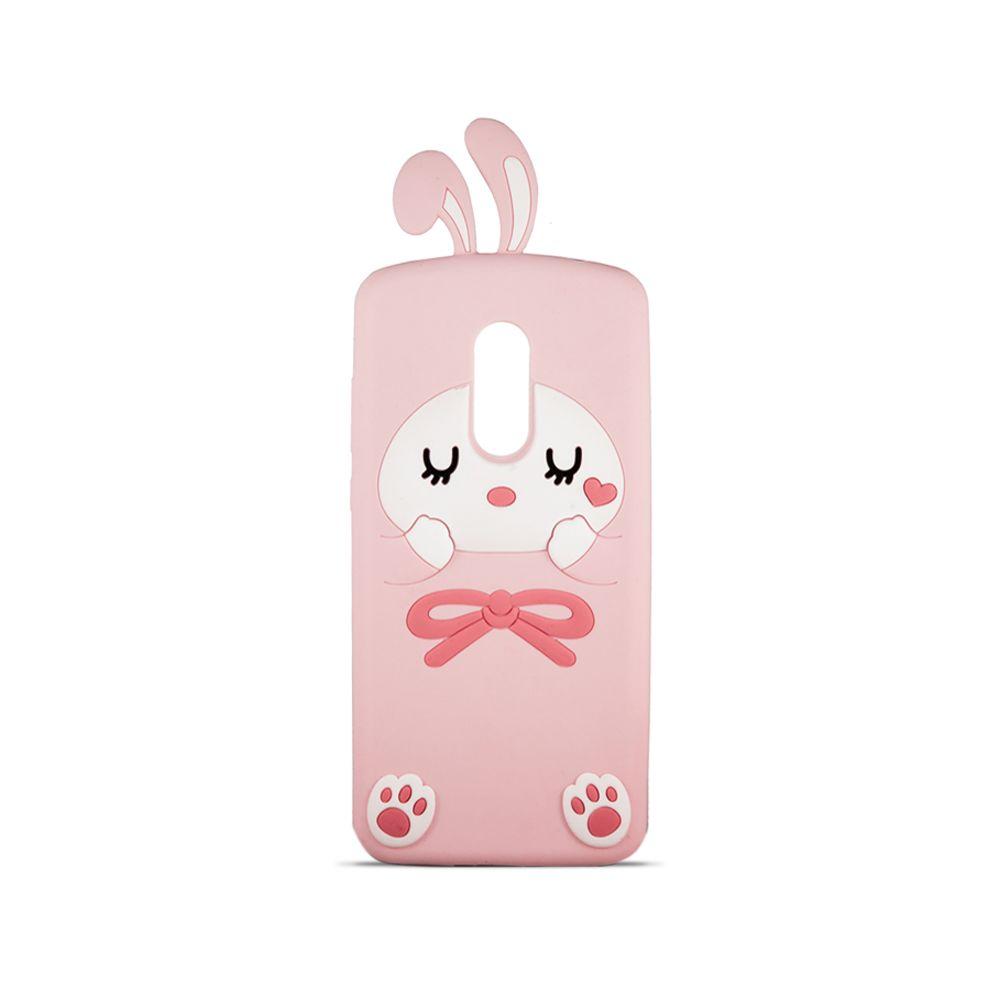 Samsung J415 J4 Plus 2018 Чохол-накладка Samsung Image Bunny Pink