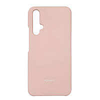 Silicone Case Premium на Huawei Nova 5T Pink Sand