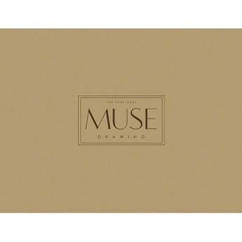 Альбом для малювання "Muse" А4+ 20 аркушів 150 г/м2, горизонтальне склеювання PB-GB-020-029