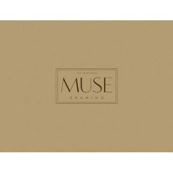 Альбом для малювання "Muse" А4+ 20 аркушів 150 г/м2, горизонтальне склеювання PB-GB-020-029