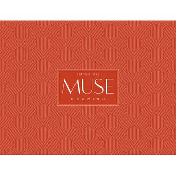Альбом для малювання "Muse" А4+ 20 аркушів 150 г/м2, горизонтальне склеювання PB-GB-020-033