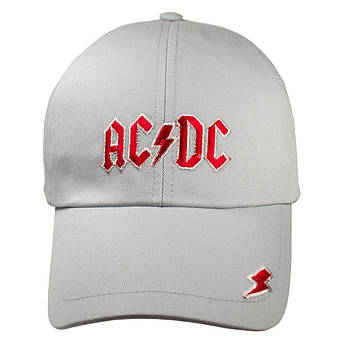 Бейсболка AC/DC Logo меланжева, фото 2