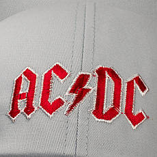 Бейсболка AC/DC Logo меланжева, фото 4