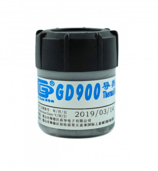 Термопаста GD-900 банка 30 грам серая, 4.8W/m-K: продажа, цена в ...