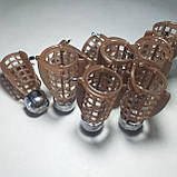 Фідерна годівниця Куля (20г 130г) Пластикові Годівниці для фідера, фото 2