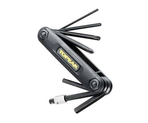 Мультитул Topeak X-Tool, 10 функц., чорн., 115г, фото 1
