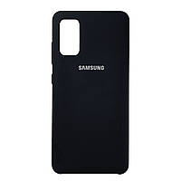Silicone Case Premium на Samsung S20 Black
