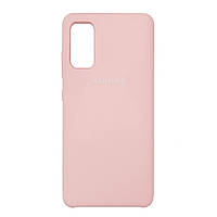 Чохол Silicone Case Premium для Samsung S20 NEW Pink Sand